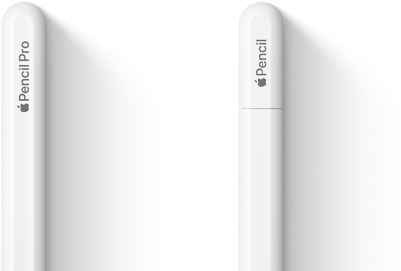 Apple Pencil Pro a Apple Pencil (USB‑C) vedľa seba